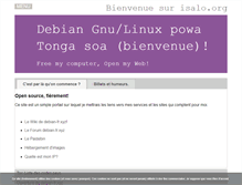 Tablet Screenshot of isalo.org